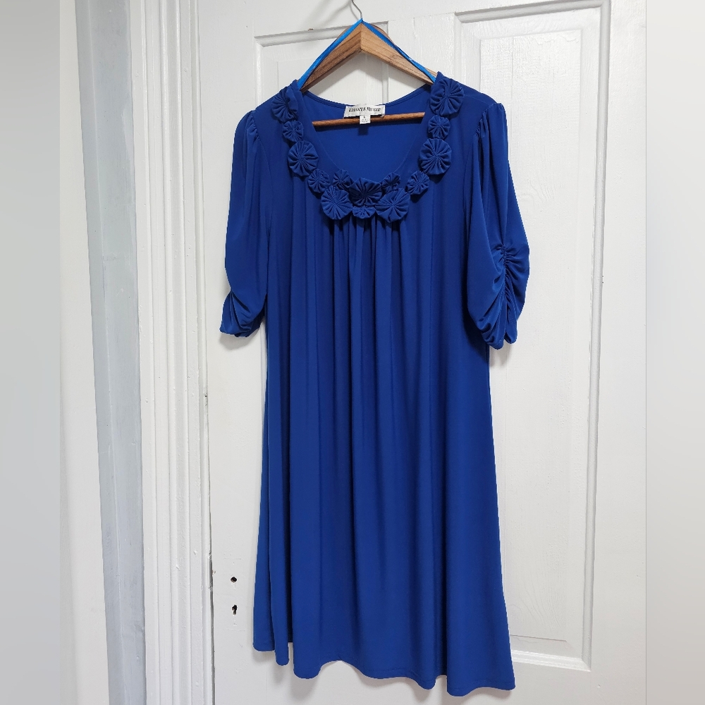 Danny & Nicole Vibrant Blue Dress